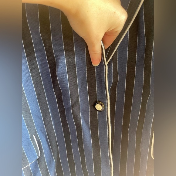 Circolo 1901 Blue Striped cotton Blazer - Picture 3 of 9